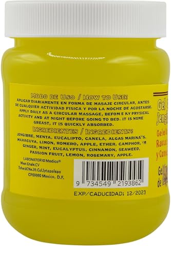 gel de jengibre para aliviar molestias estomacales