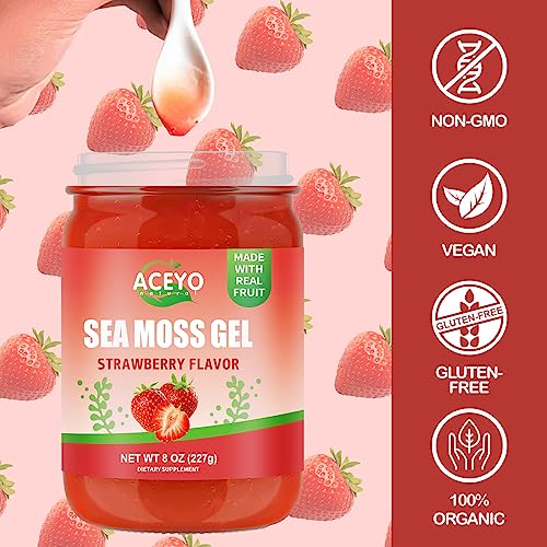 gel de musgo marino vegano para la salud