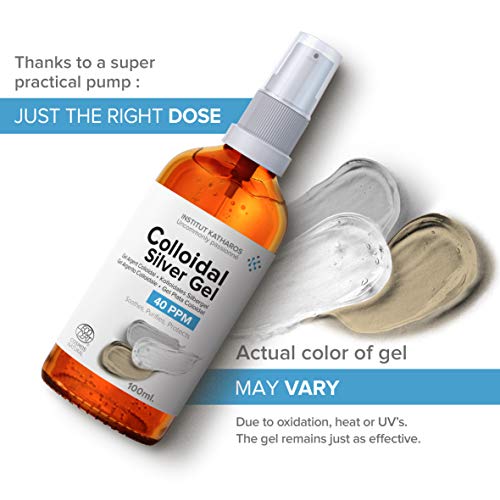gel de plata coloidal para la piel