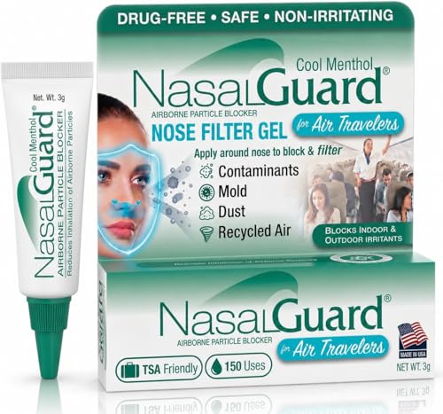 gel de protección del aire para viajeros