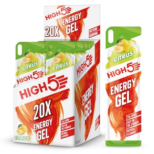 gel energético High5 sabor cítricos