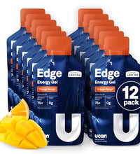 gel energético UCAN Edge sabor naranja mango