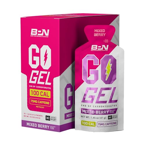 gel energético vegano de frutas