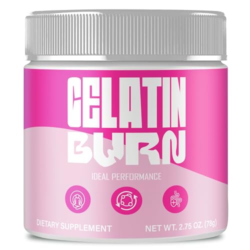gelatina burn en polvo para energía