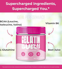 gelatina burn para bienestar integral