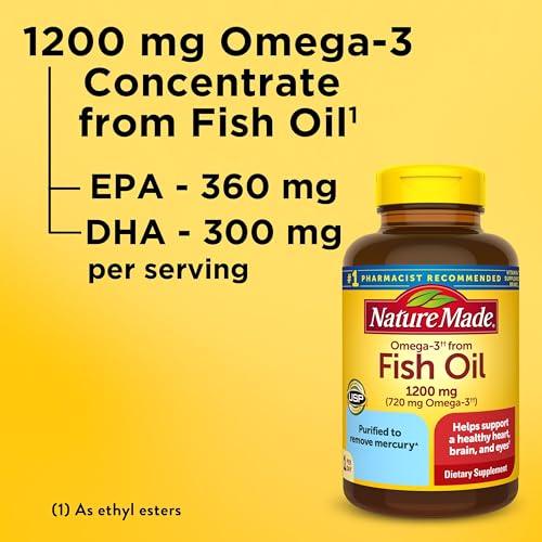 gelatinas blandas de Omega 3 Nature Made
