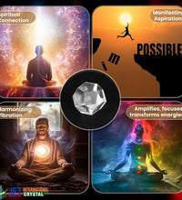 gemas de reiki dodecaédricas para sanación espiritual