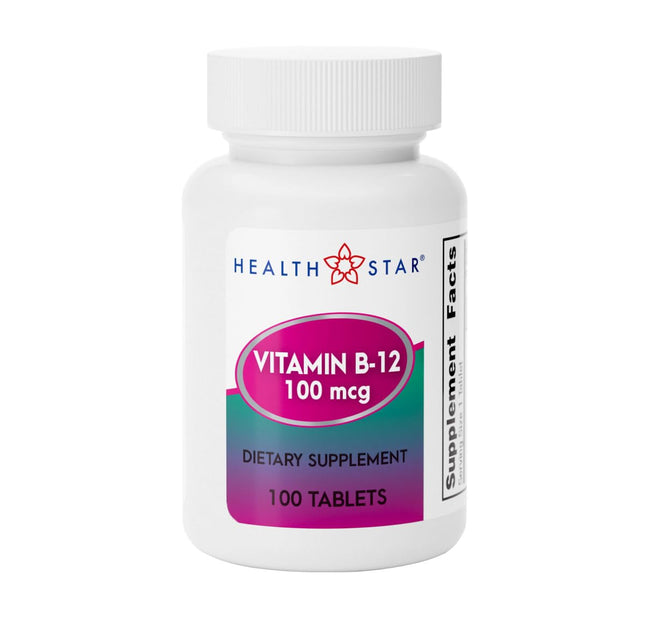 GeriCare Vitamina B12 100 mcg