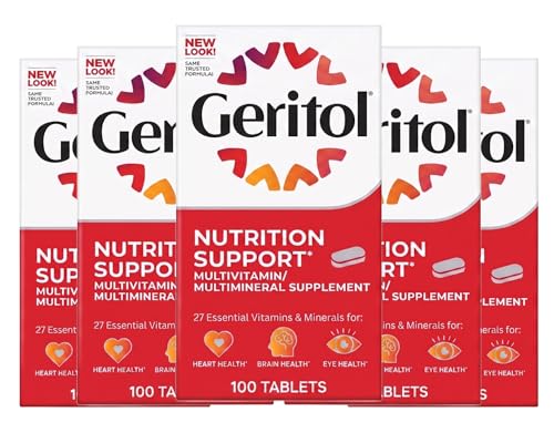 Geritol Complete multivitaminas para energía