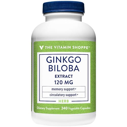 Ginkgo Biloba 120 MG para memoria