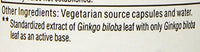 Ginkgo Biloba de hierbas para bienestar