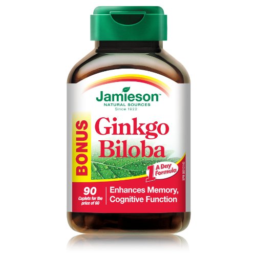 Ginkgo Biloba Jamieson tamaño promocional