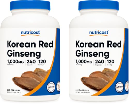 Ginseng Coreano 500mg en cápsulas