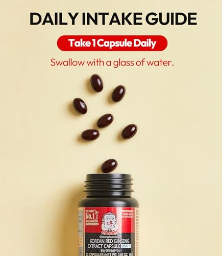 ginseng rojo coreano no OGM para salud