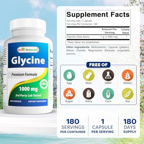 glicina 1000 mg para rendimiento