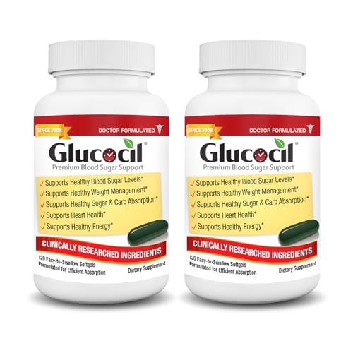 Glucocil softgels para controlar azúcar