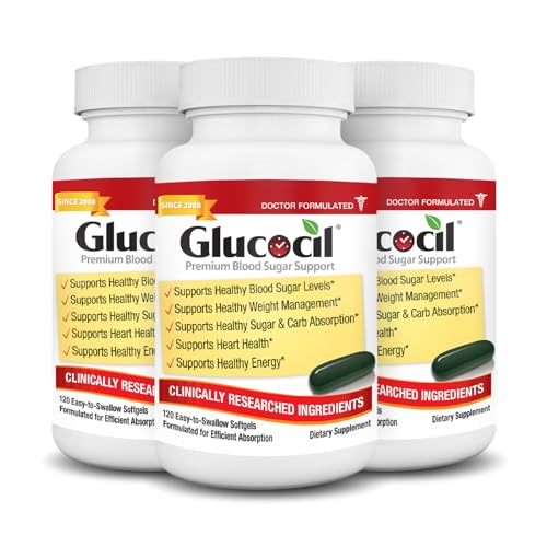 Glucocil softgels para controlar azúcar