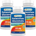 gluconato de potasio 595 mg beneficios