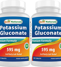 gluconato de potasio 595 mg beneficios