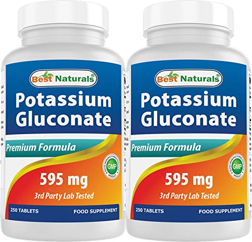 gluconato de potasio 595 mg beneficios
