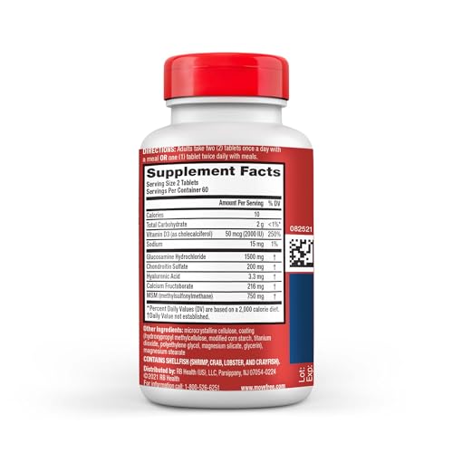 glucosamina y condroitina para movilidad