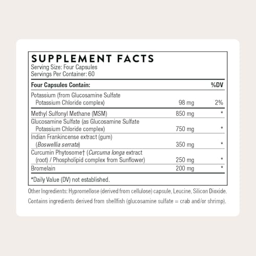 glucosamina y MSM para dolor