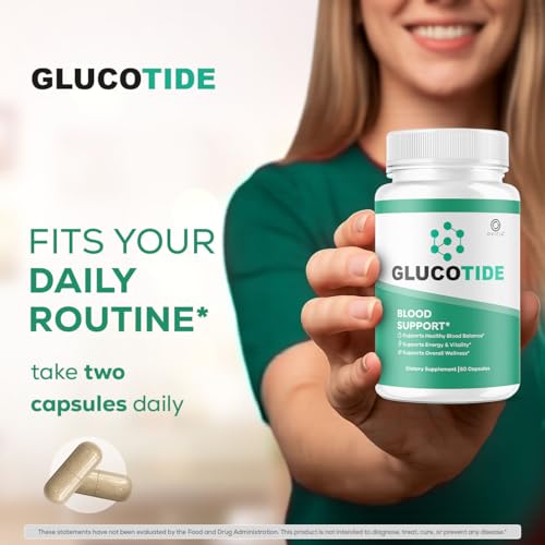 glucotide cápsulas para control de glucosa