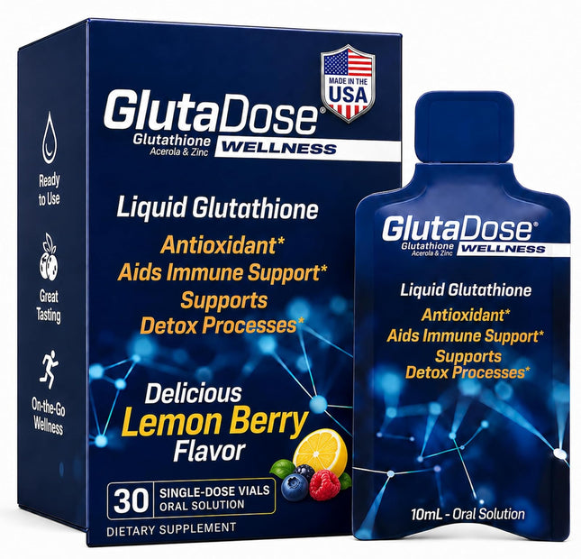 GlutaDose Glutatión Líquido 0.34 fl oz
