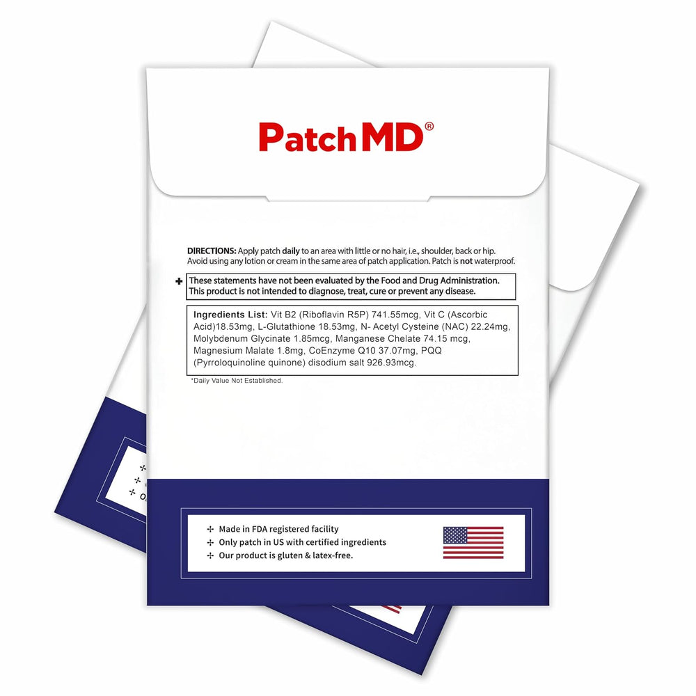 Glutatión Plus de PatchMD 30 piezas