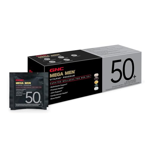 GNC Mega Men 50+ multivitamínico completo