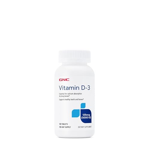 GNC Vitamina D3 125 mcg