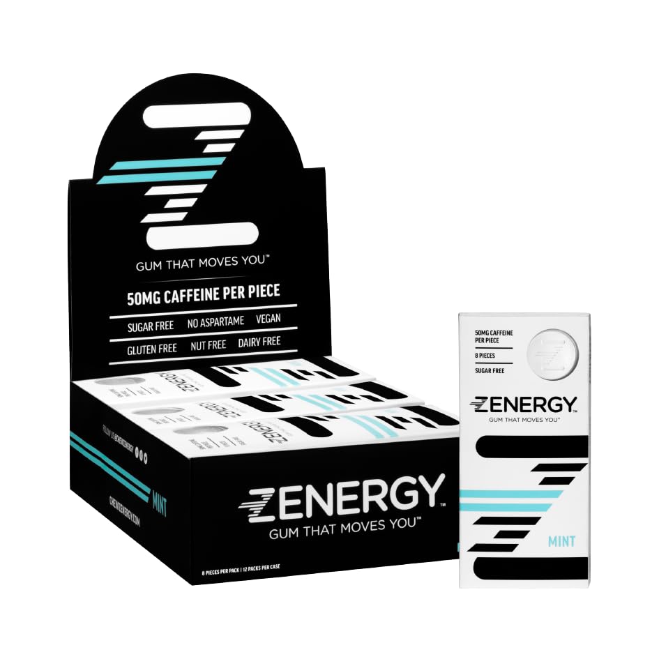 goma energética ZENERGY sabor menta