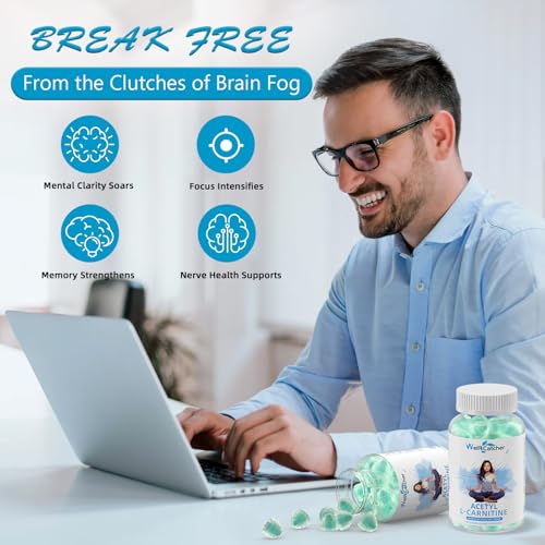 Gomas de Acetil L-Carnitina para hombres y mujeres