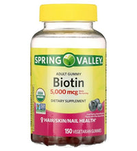 Gomas de biotina sabor arándano