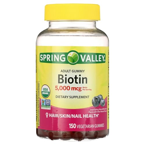 Gomas de biotina sabor arándano