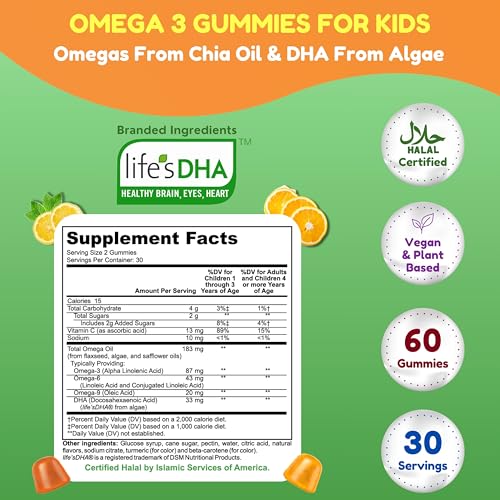 Gomas de Omega 3 sin gelatina