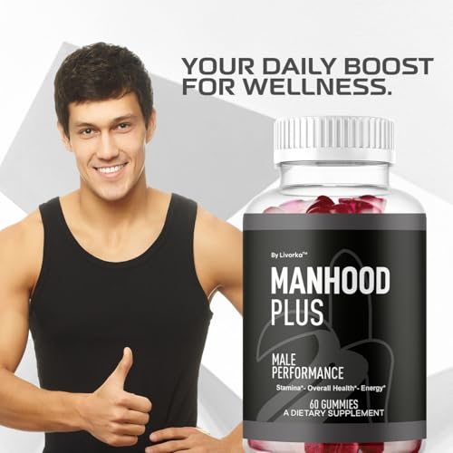 gomas Manhood Plus para mejorar el rendimiento