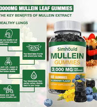 Gominolas de Mullein 3000MG para adultos