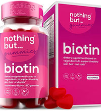 gomitas de biotina para cabello fuerte