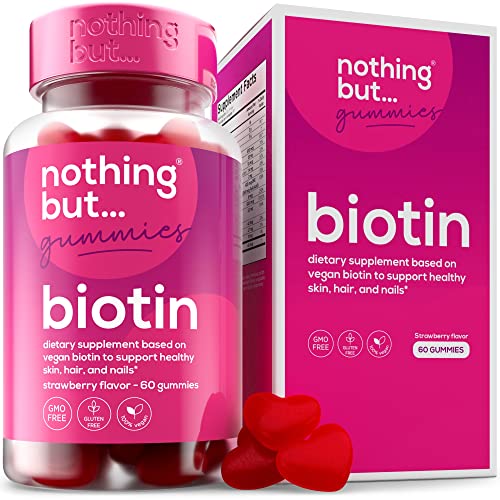 gomitas de biotina para cabello fuerte