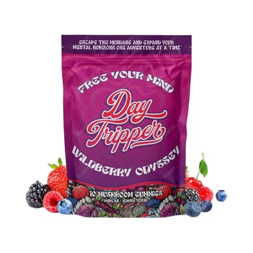 gomitas de champiñón sabor mora púrpura