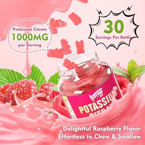 gomitas de citrato de potasio 1000mg