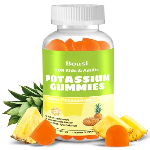 gomitas de cloruro de potasio sin azúcar
