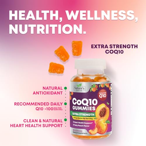 gomitas de CoQ10 para adultos saludables