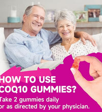 gomitas de CoQ10 para antioxidantes naturales