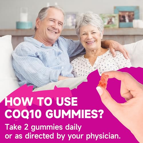 gomitas de CoQ10 para antioxidantes naturales