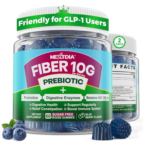 gomitas de fibra para digestión saludable