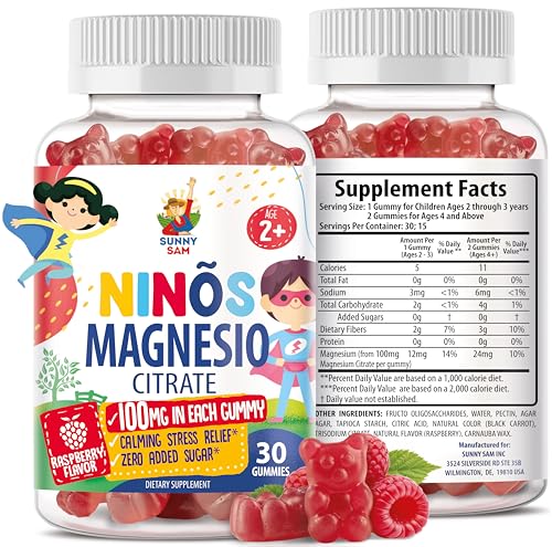 gomitas de magnesio para niños