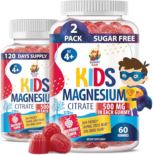 gomitas de magnesio sin azúcar para niños