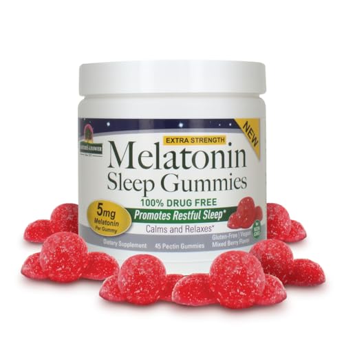 gomitas de melatonina para dormir